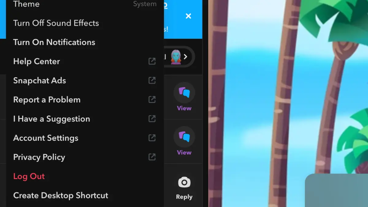 Open Account Settings